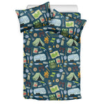 Camping Equipment Pattern Print Duvet Cover Bedding Set