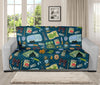 Camping Equipment Pattern Print Futon Protector