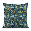 Camping Equipment Pattern Print Pillow Cover