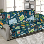 Camping Equipment Pattern Print Sofa Protector