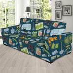 Camping Equipment Pattern Print Sofa Slipcover