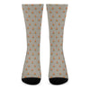 Camping Fire Pattern Print Crew Socks