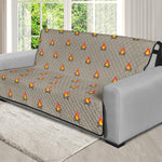 Camping Fire Pattern Print Futon Protector