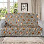 Camping Fire Pattern Print Futon Protector