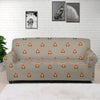 Camping Fire Pattern Print Sofa Cover