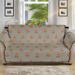 Camping Fire Pattern Print Sofa Protector