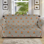 Camping Fire Pattern Print Sofa Protector