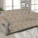 Camping Fire Pattern Print Sofa Protector