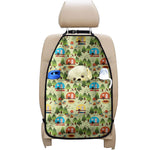 Camping Picnic Pattern Print Car Seat Organizers