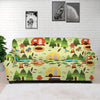 Camping Picnic Pattern Print Sofa Cover