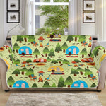 Camping Picnic Pattern Print Sofa Protector