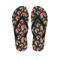 Camping Tent Pattern Print Flip Flops