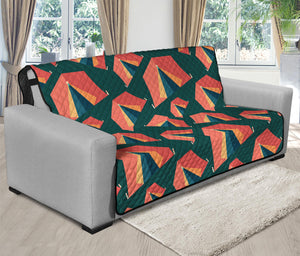 Camping Tent Pattern Print Futon Protector