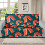 Camping Tent Pattern Print Futon Protector