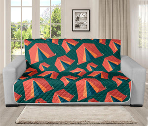 Camping Tent Pattern Print Futon Protector