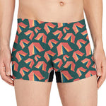 Camping Tent Pattern Print Men's Boxer Briefs