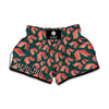 Camping Tent Pattern Print Muay Thai Boxing Shorts