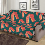 Camping Tent Pattern Print Sofa Protector