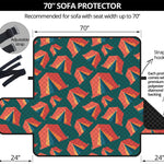 Camping Tent Pattern Print Sofa Protector