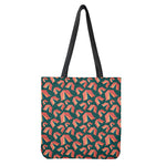 Camping Tent Pattern Print Tote Bag