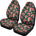 Camping Tent Pattern Print Universal Fit Car Seat Covers
