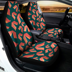 Camping Tent Pattern Print Universal Fit Car Seat Covers