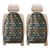 Camping Van Pattern Print Car Seat Organizers