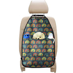 Camping Van Pattern Print Car Seat Organizers