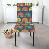 Camping Van Pattern Print Dining Chair Slipcover