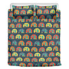 Camping Van Pattern Print Duvet Cover Bedding Set