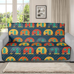 Camping Van Pattern Print Futon Protector