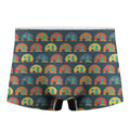 Camping Van Pattern Print Men's Boxer Briefs