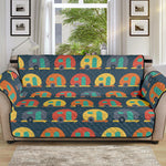 Camping Van Pattern Print Sofa Protector