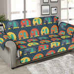 Camping Van Pattern Print Sofa Protector