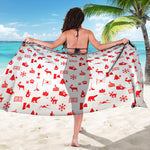 Canada Country Pattern Print Beach Sarong Wrap