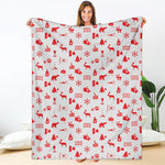 Canada Country Pattern Print Blanket
