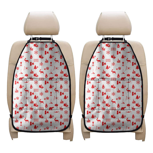 Canada Country Pattern Print Car Seat Organizers