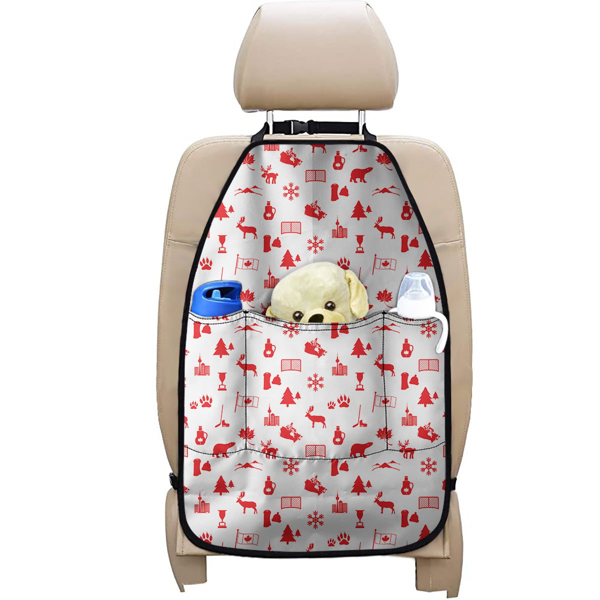 Canada Country Pattern Print Car Seat Organizers