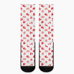 Canada Country Pattern Print Crew Socks