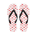 Canada Country Pattern Print Flip Flops