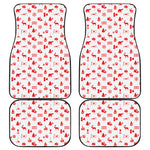 Canada Country Pattern Print Front and Back Car Floor Mats