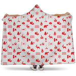 Canada Country Pattern Print Hooded Blanket
