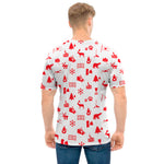 Canada Country Pattern Print Men's T-Shirt