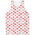 Canada Country Pattern Print Men's Tank Top