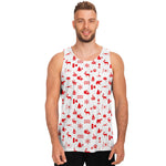 Canada Country Pattern Print Men's Tank Top