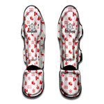 Canada Country Pattern Print Muay Thai Shin Guard