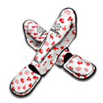 Canada Country Pattern Print Muay Thai Shin Guard