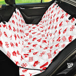 Canada Country Pattern Print Pet Car Back Seat Cover