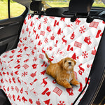 Canada Country Pattern Print Pet Car Back Seat Cover