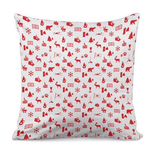 Canada Country Pattern Print Pillow Cover
